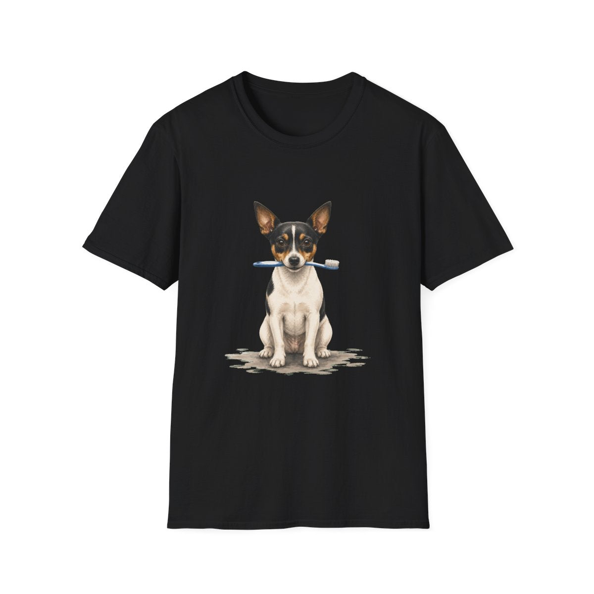 Dis Someone Say Dentist Rat Terrier Tee - Black