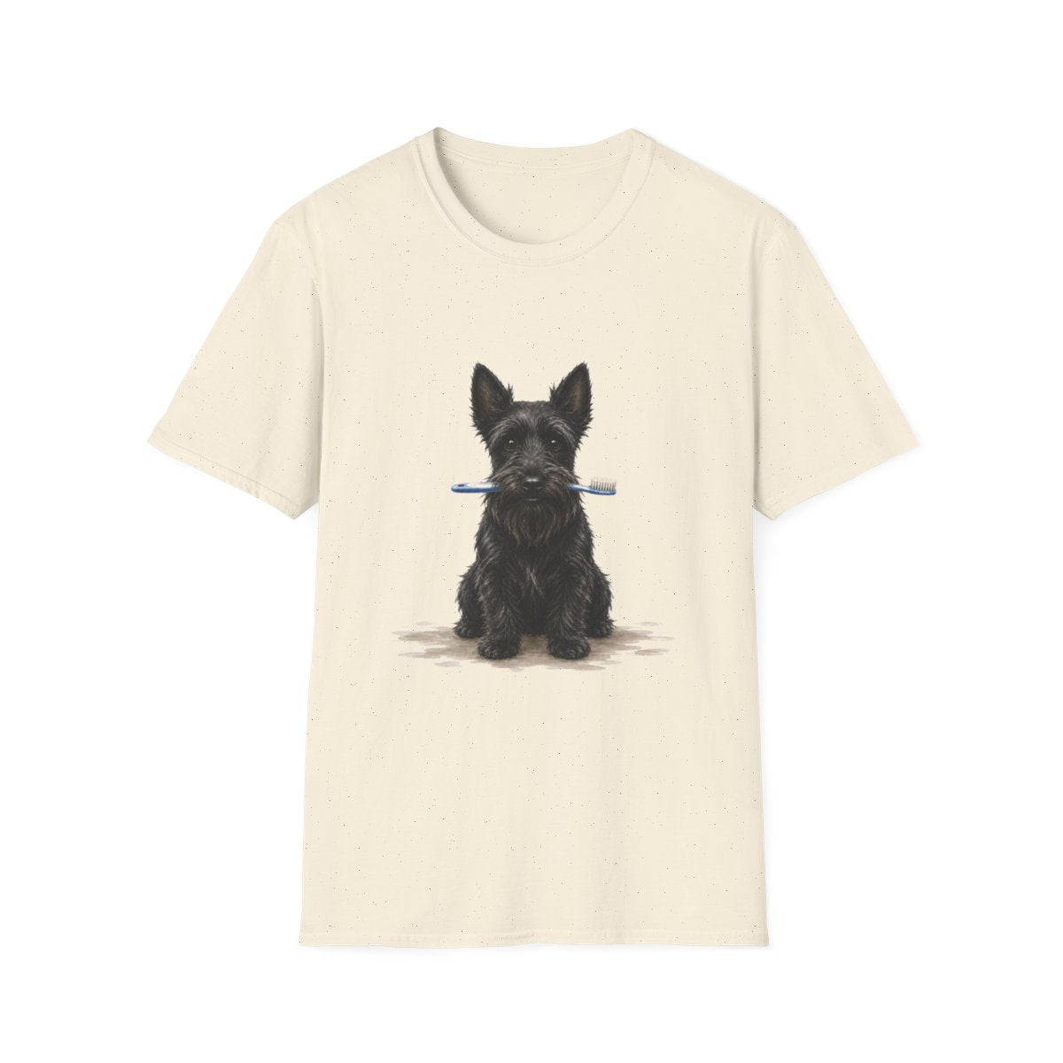 Dis Someone Say Dentist Scottish Terrier Tee - Natural