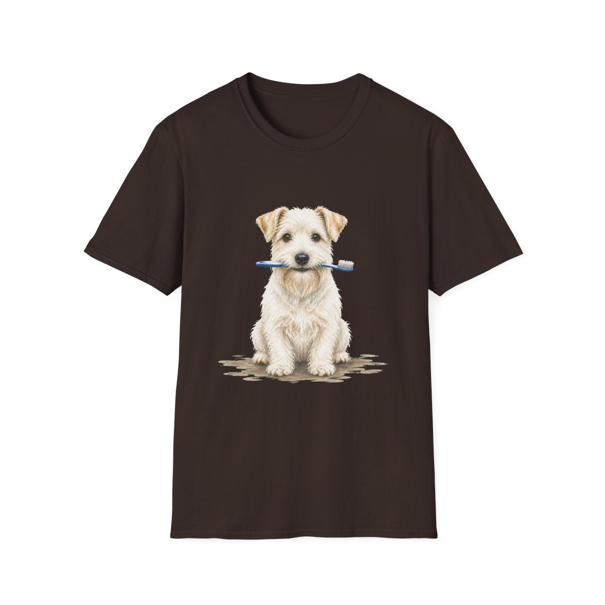 Dis Someone Say Dentist Sealyham Terrier Tee - Dark Chocolate