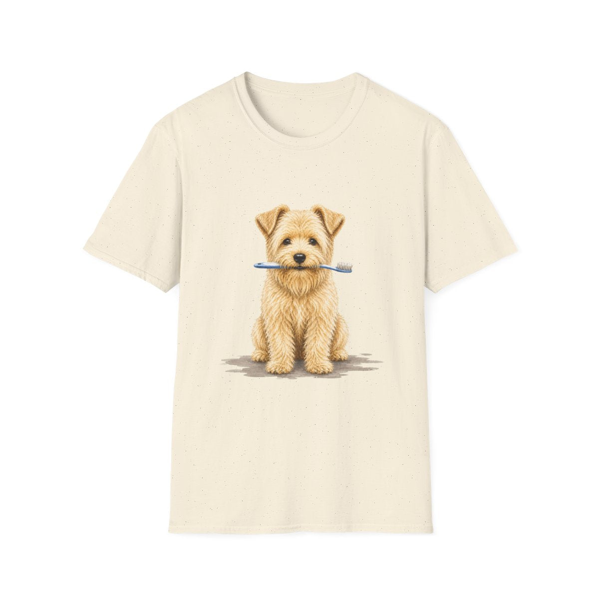 Dis Someone Say Dentist Soft Coated Wheaten Terrier Tee - Natural