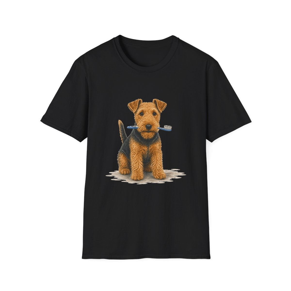 Dis Someone Say Dentist Welsh Terrier Tee - Black