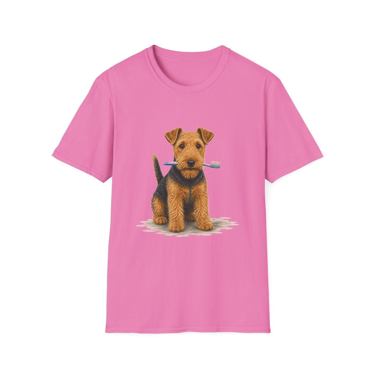 Dis Someone Say Dentist Welsh Terrier Tee - Azalea