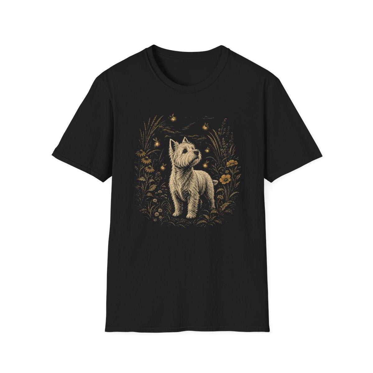 Firefly Evening Westie Tee - Black