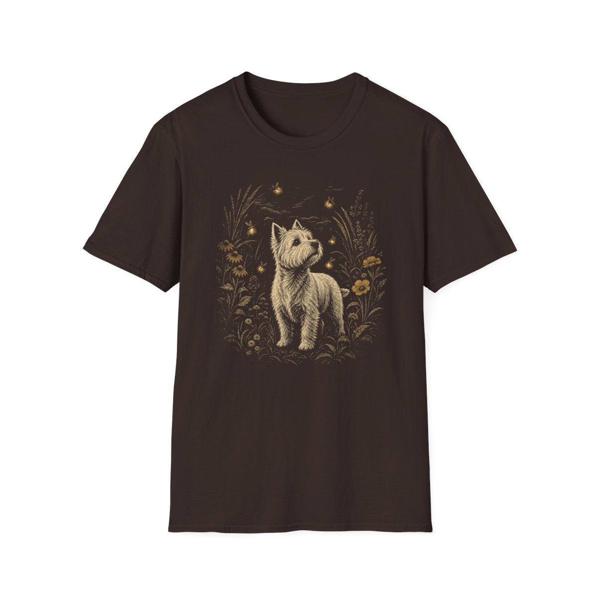 Firefly Evening Westie Tee - Dark Chocolate