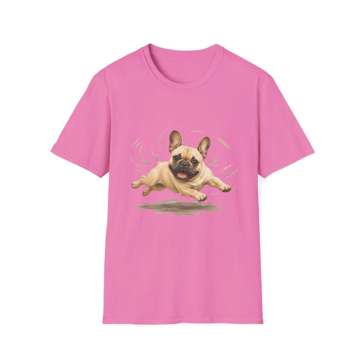 French Bulldog Certified Zoomies Champion Tee - Azalea
