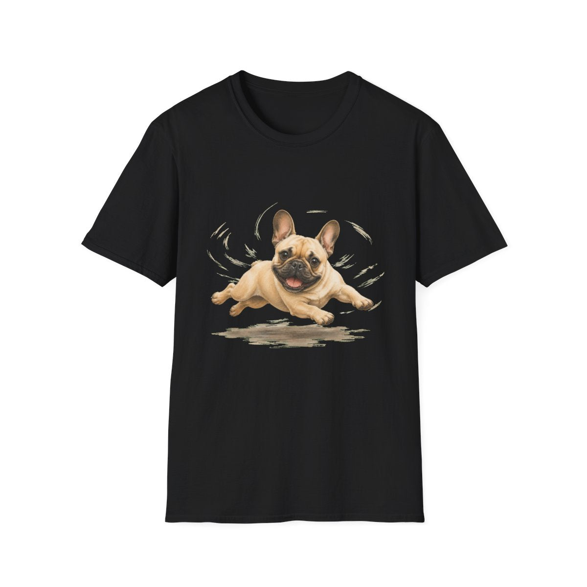 French Bulldog Certified Zoomies Champion Tee - Black