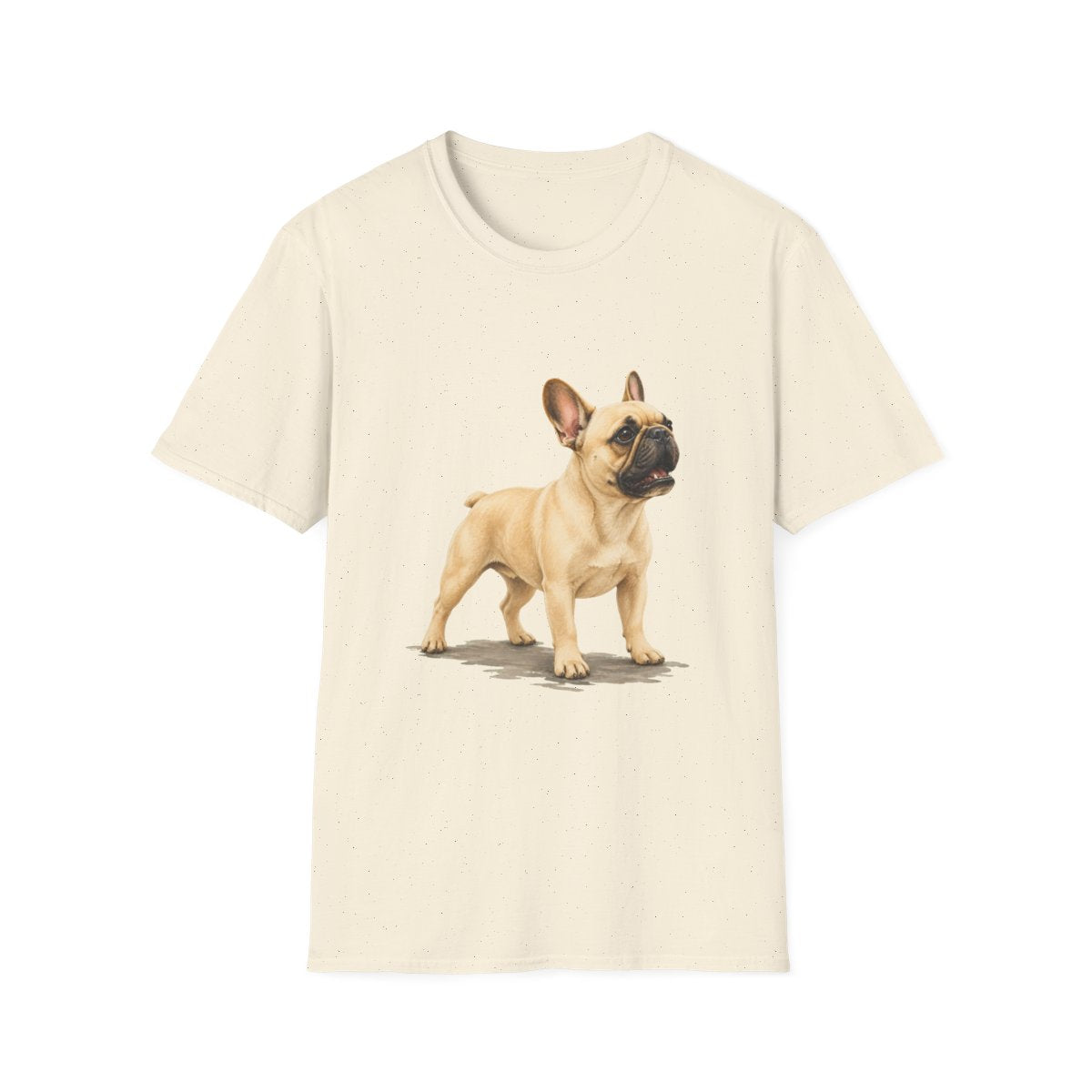 French Bulldog Head Of Security Tee - Natural