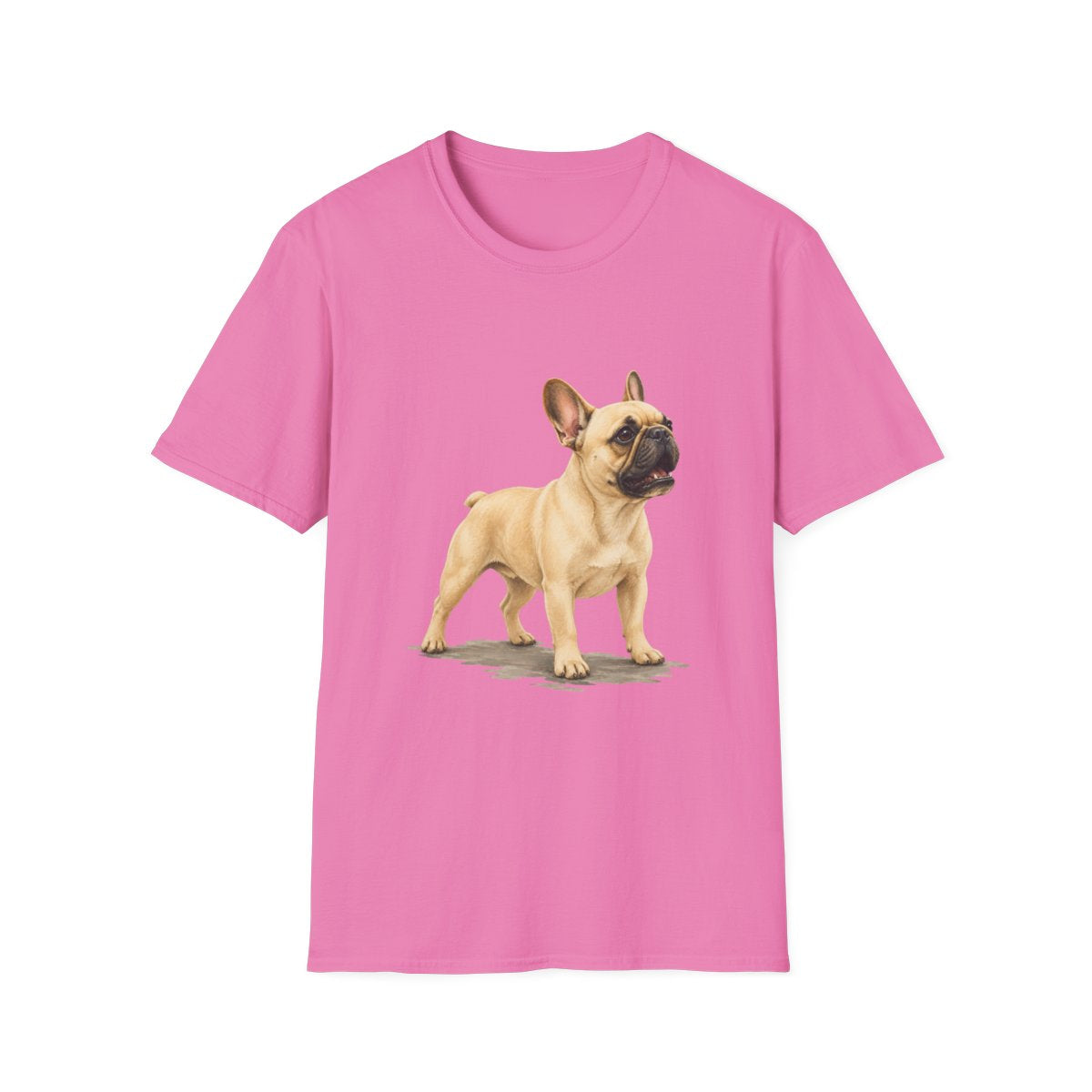 French Bulldog Head Of Security Tee - Azalea
