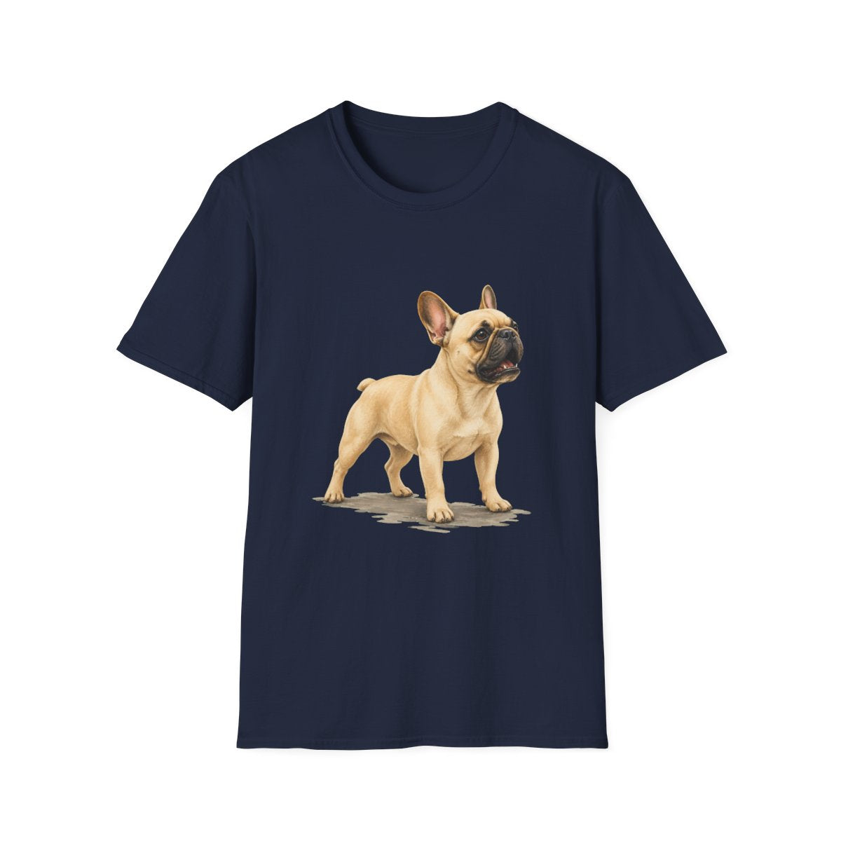 French Bulldog Head Of Security Tee - Navy