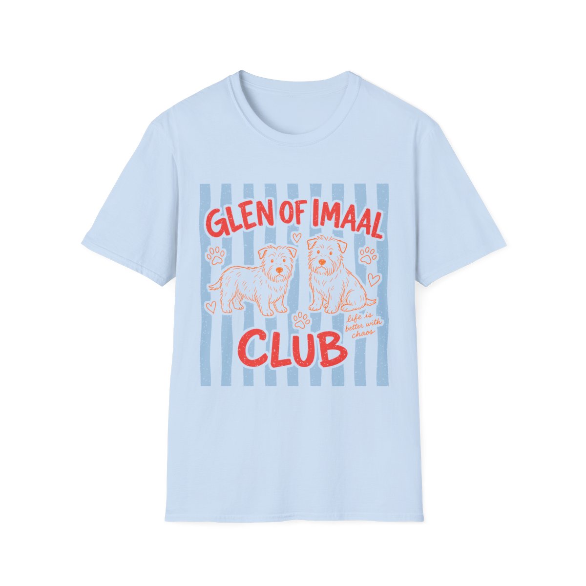 Glen Of Imaal Club Tee - Light Blue