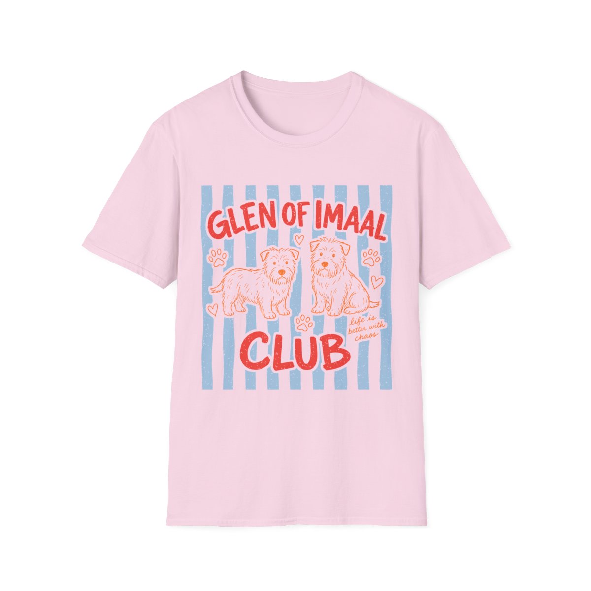 Glen Of Imaal Club Tee - Light Pink