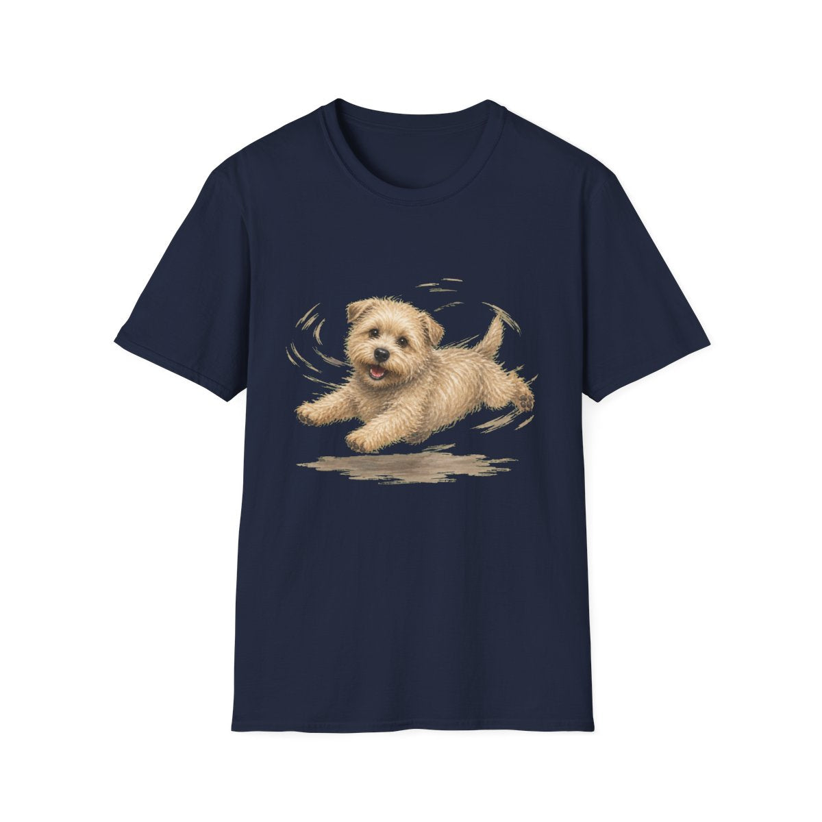Glen of Imaal Terrier Certified Zoomies Champion Tee - Navy