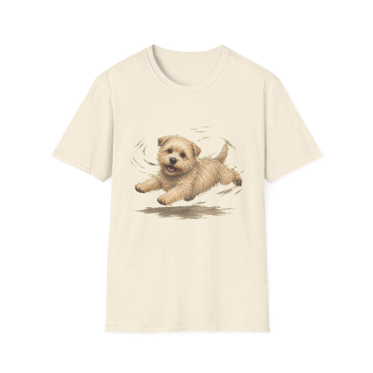 Glen of Imaal Terrier Certified Zoomies Champion Tee - Natural