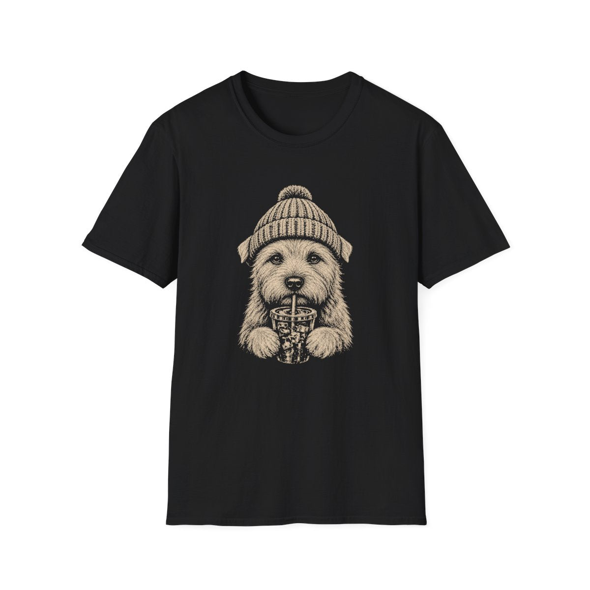 Glen of Imaal Terrier Cold Brew Tee - Black