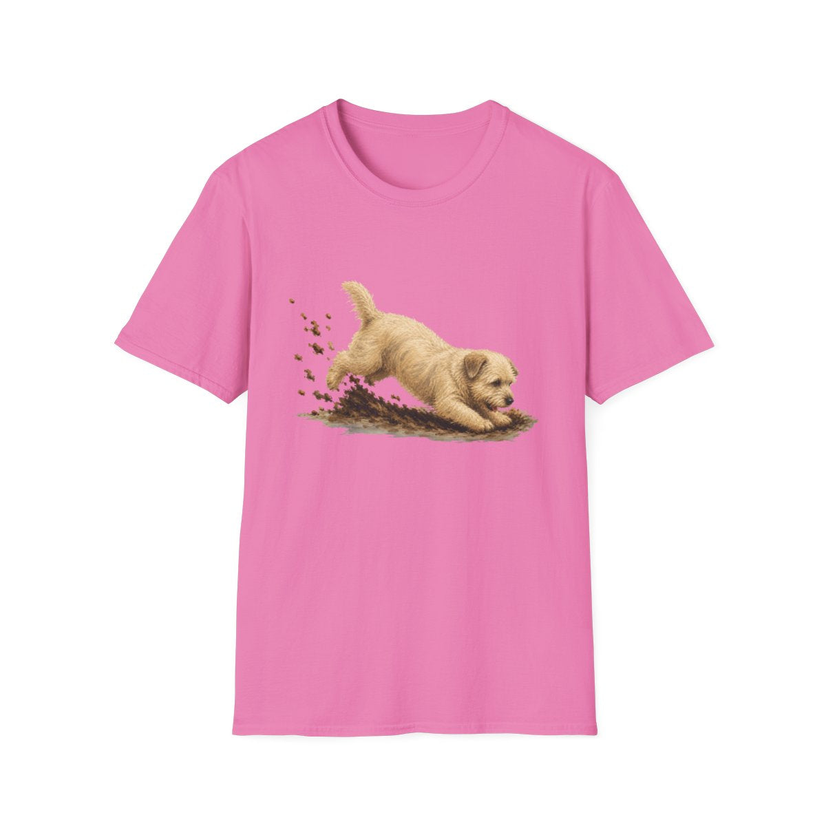 Glen of Imaal Terrier Excavating Mode On Tee - Azalea