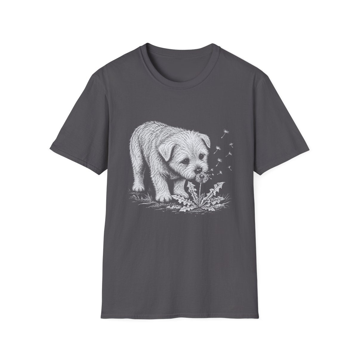 Glen of Imaal Terrier Make A Wish Tee - Charcoal