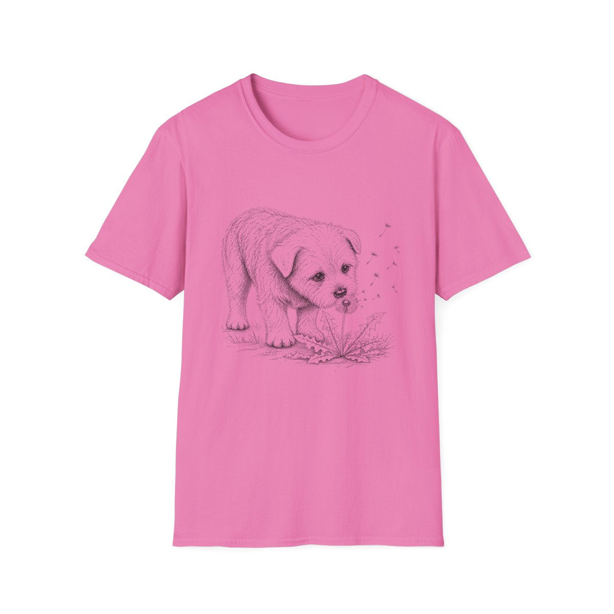 Glen of Imaal Terrier Make A Wish Tee - Azalea