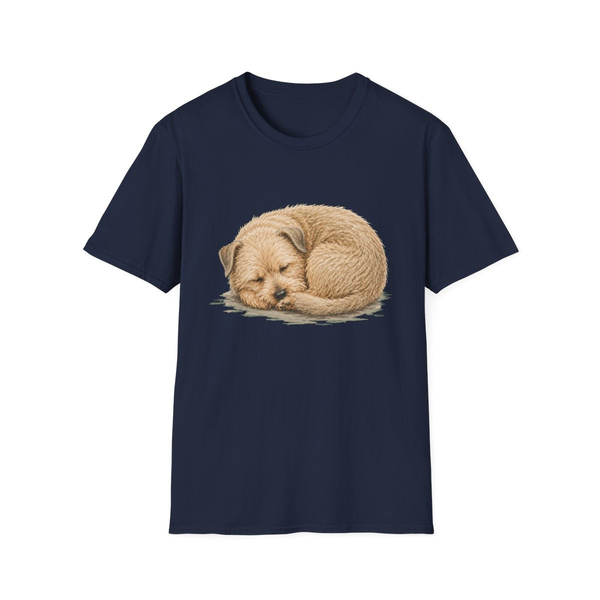 Glen of Imaal Terrier Rest At Last Tee - Navy