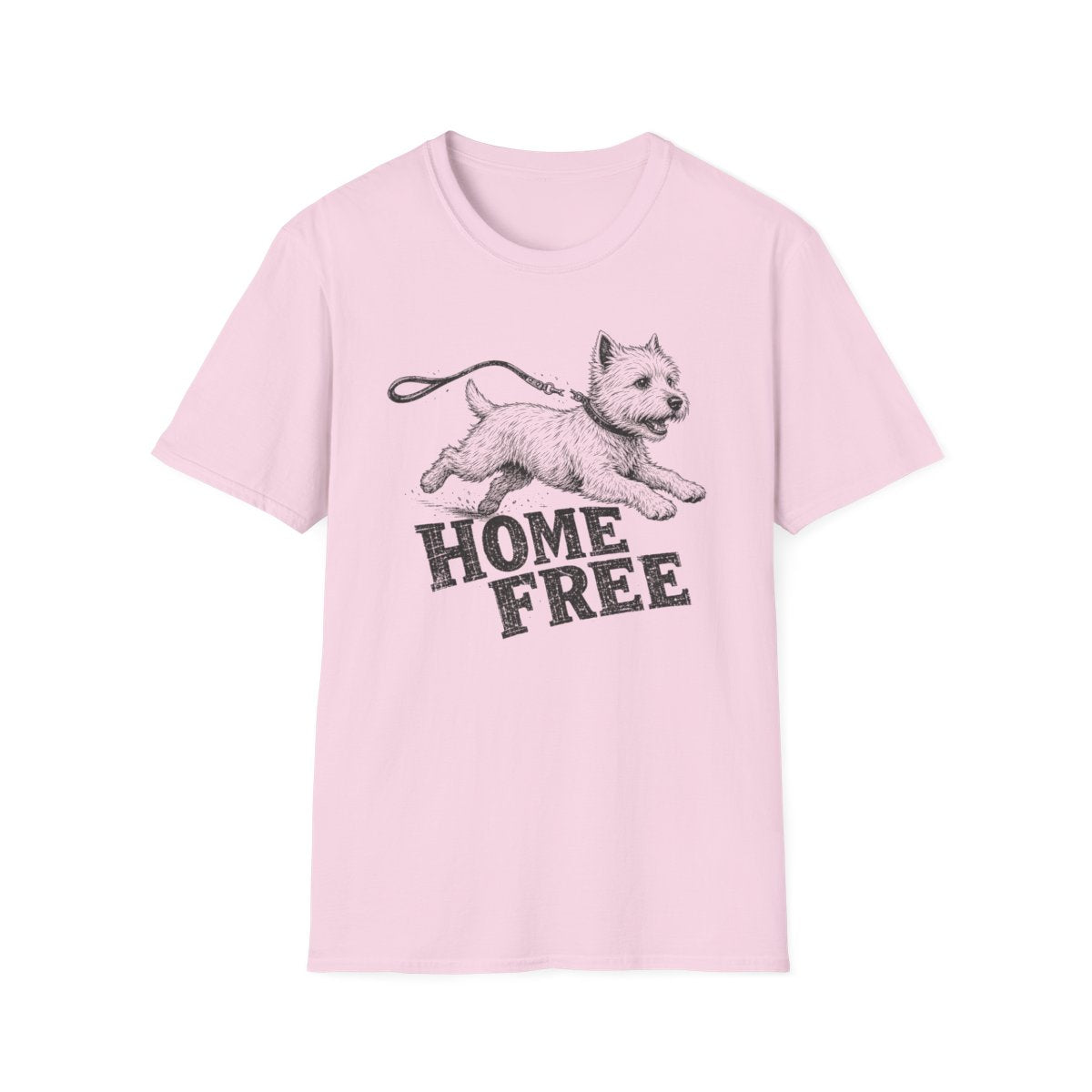 Home Free Westie Tee - Light Pink