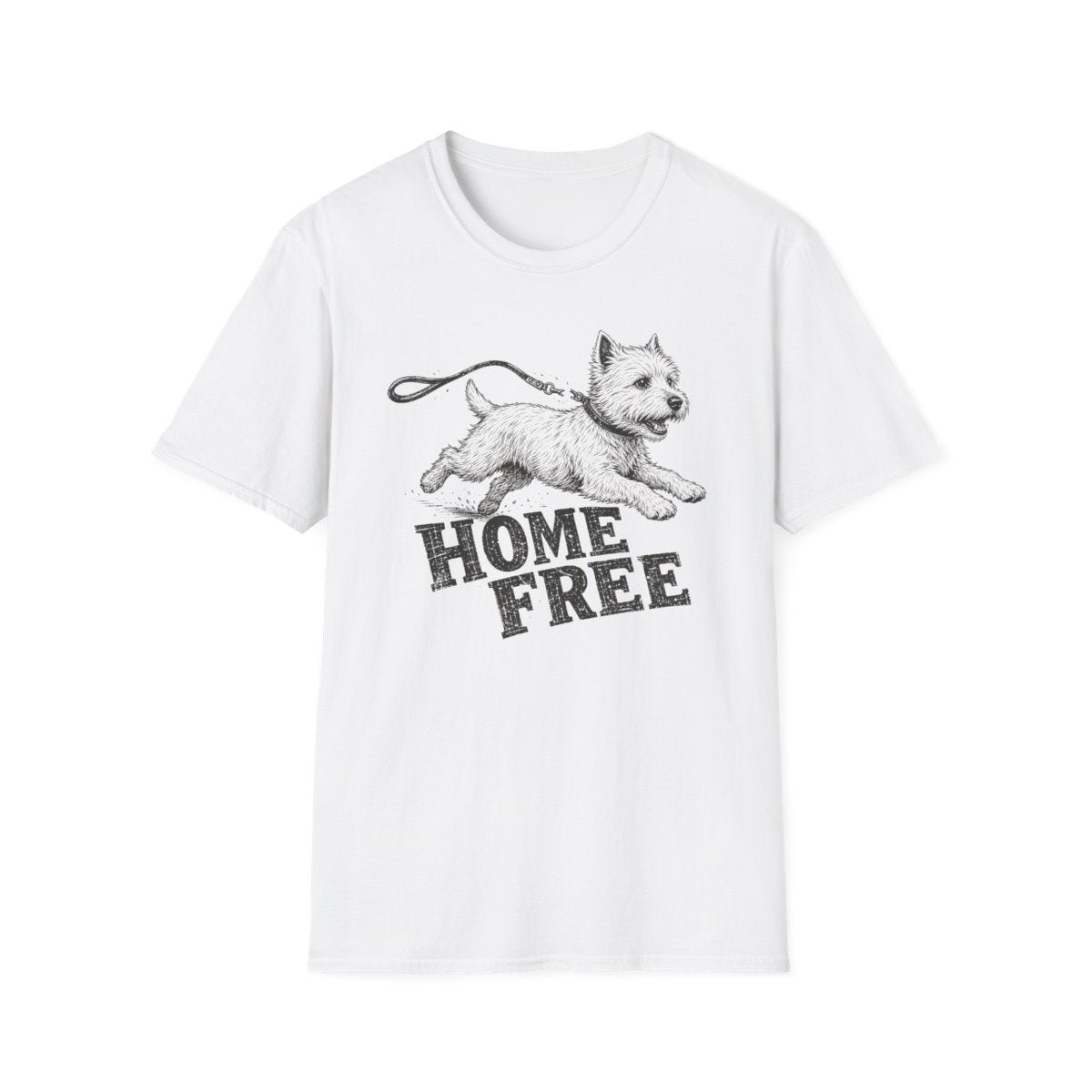 Home Free Westie Tee - White