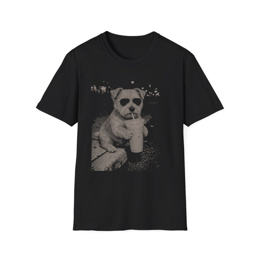 Iced Coffee Glen of Imaal Terrier Tee - Black