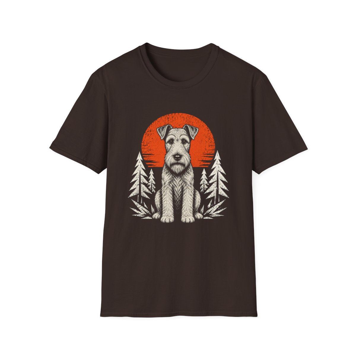 Irish Terrier Adventure Club Tee - Dark Chocolate