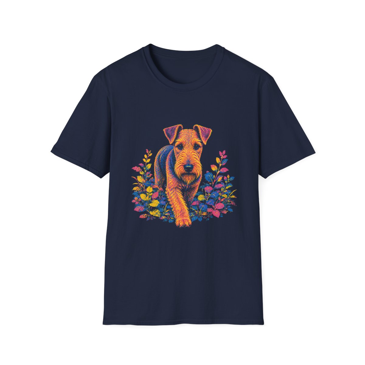 Irish Terrier Bold Spirit Tee - Navy