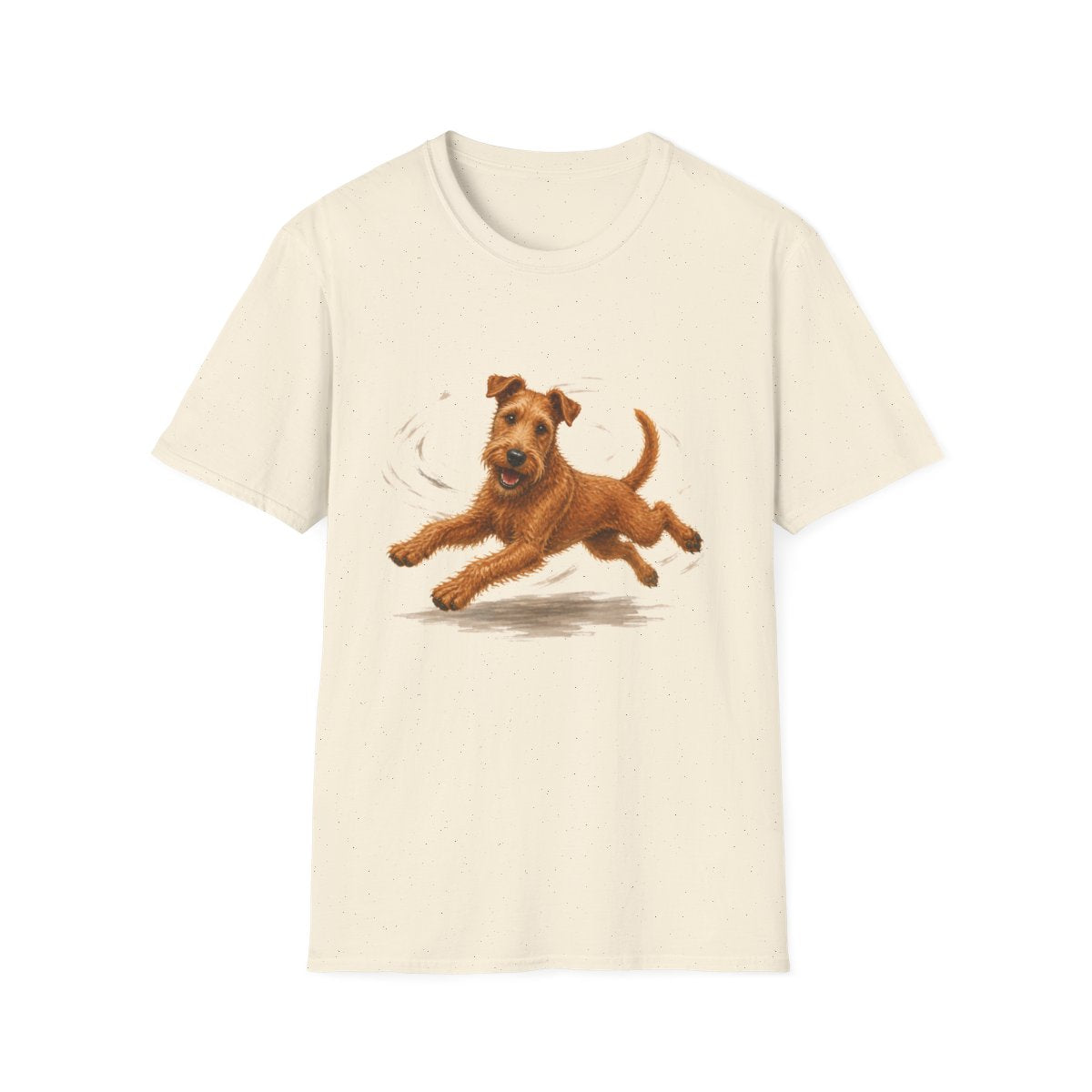 Irish Terrier Certified Zoomies Champion Tee - Natural