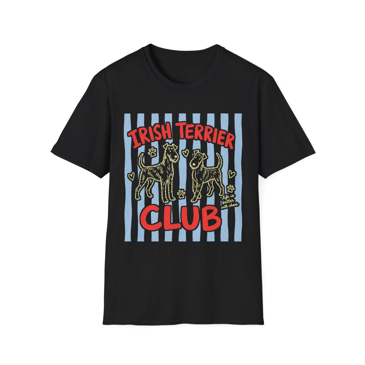 Irish Terrier Club Tee - Black