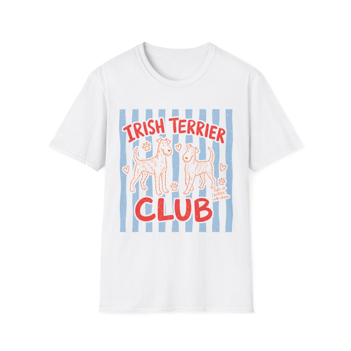 Irish Terrier Club Tee - White