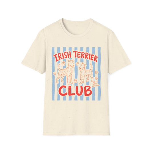Irish Terrier Club Tee - Natural