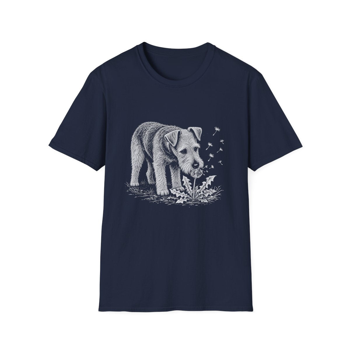 Irish Terrier Make A Wish Tee - Navy