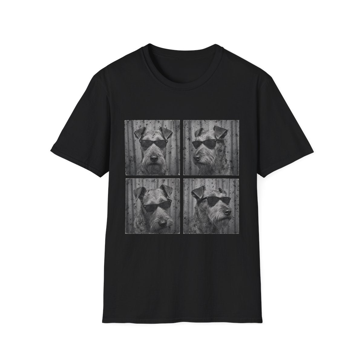 Irish Terrier Photo Booth Tee - Black