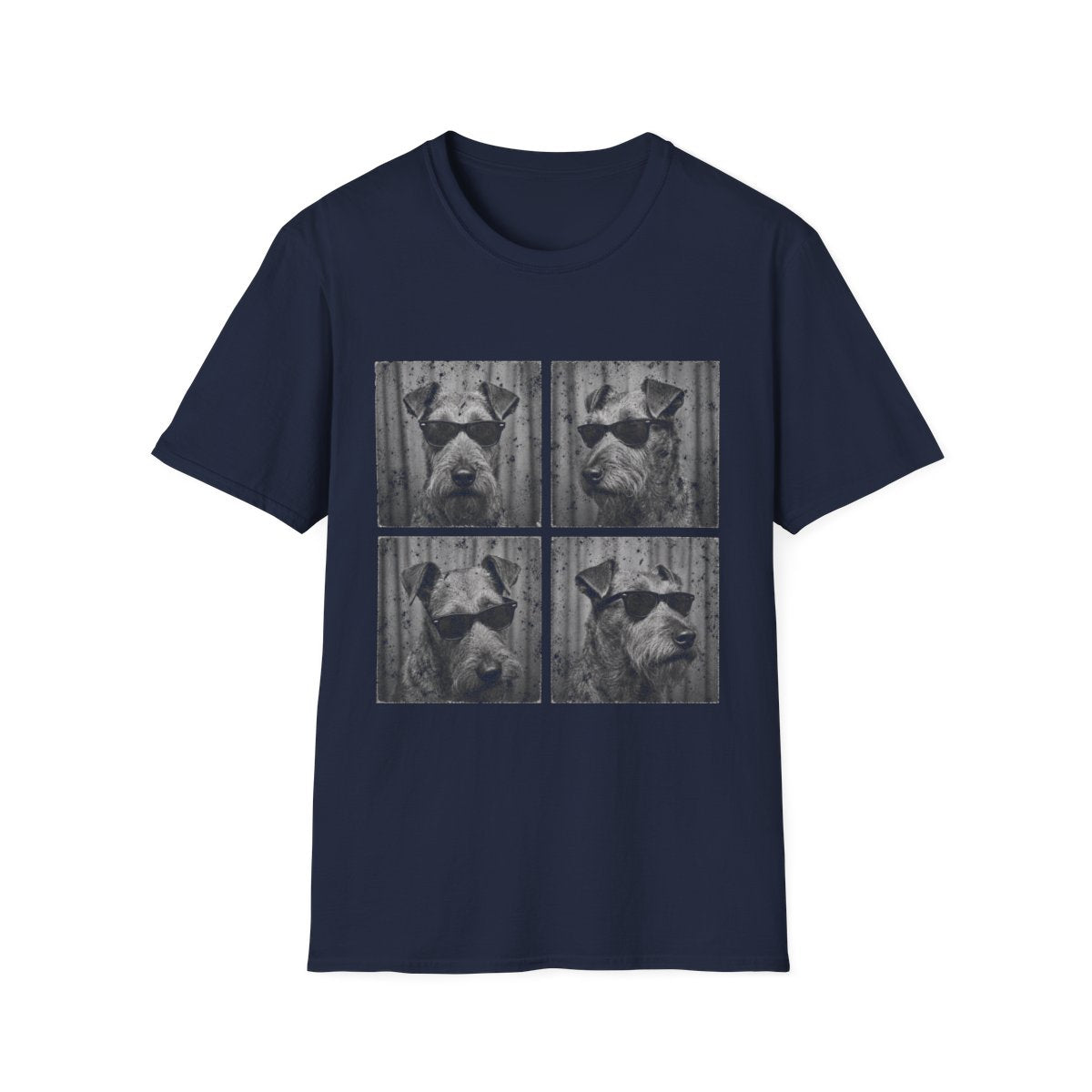 Irish Terrier Photo Booth Tee - Navy