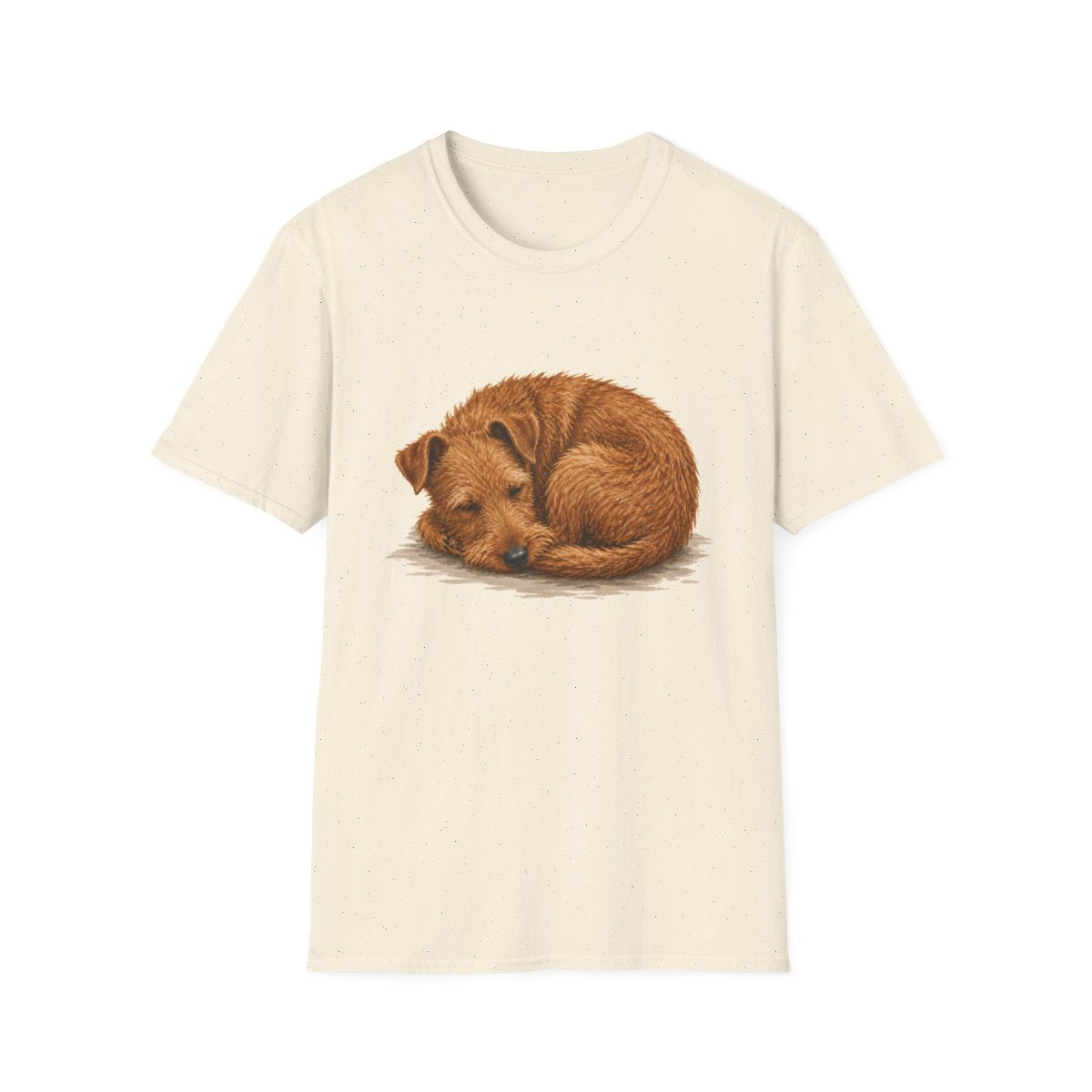 Irish Terrier Rest At Last Tee - Natural