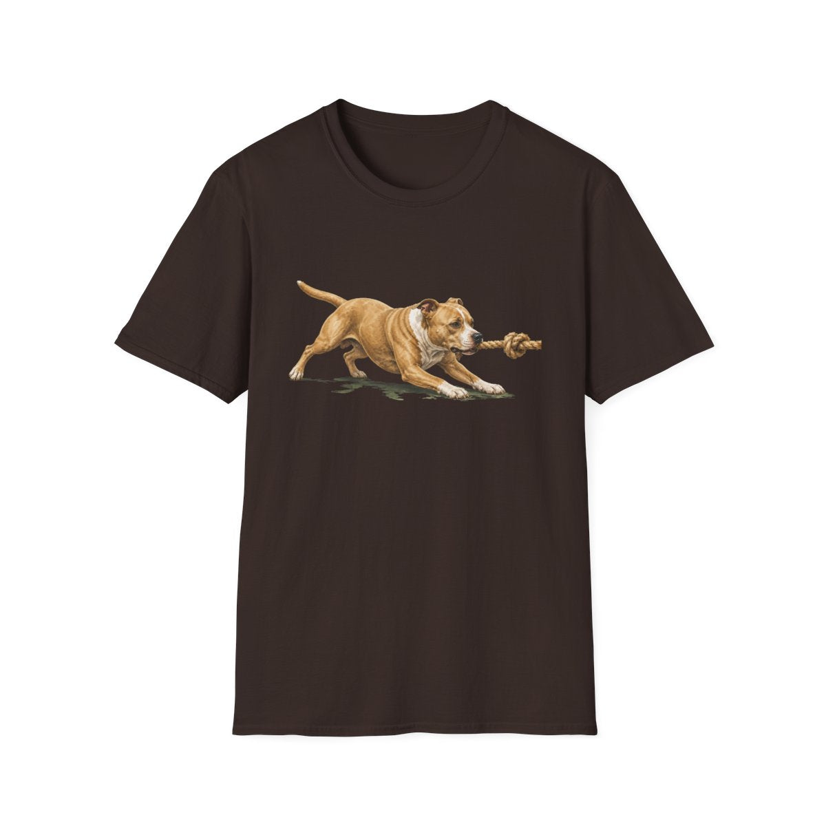 It's Mine American Pit Bull Terrier Tee - Dark Chocolate