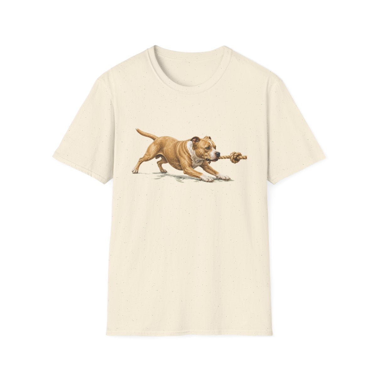 It's Mine American Pit Bull Terrier Tee - Natural