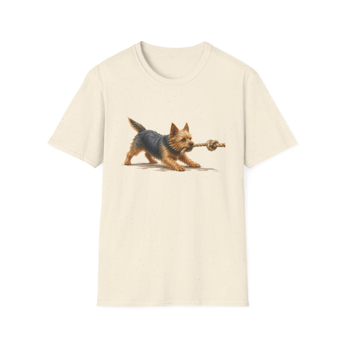 It's Mine Australian Terrier Tee - Natural