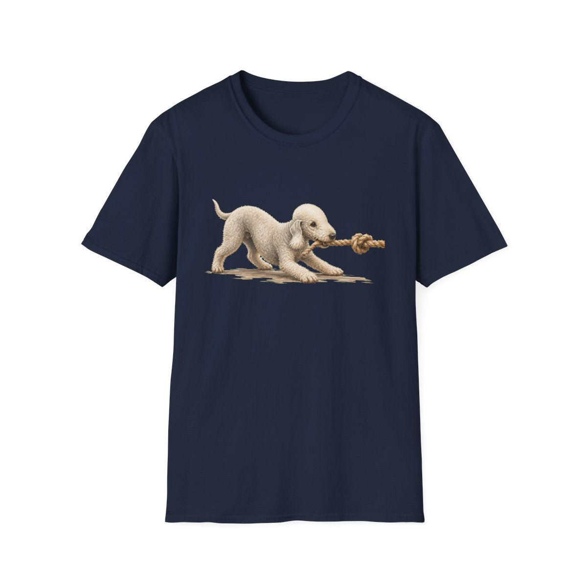 It's Mine Bedlington Terrier Tee - Navy