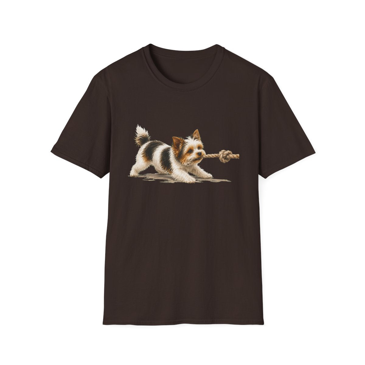 It's Mine Biewer Terrier Tee - Dark Chocolate