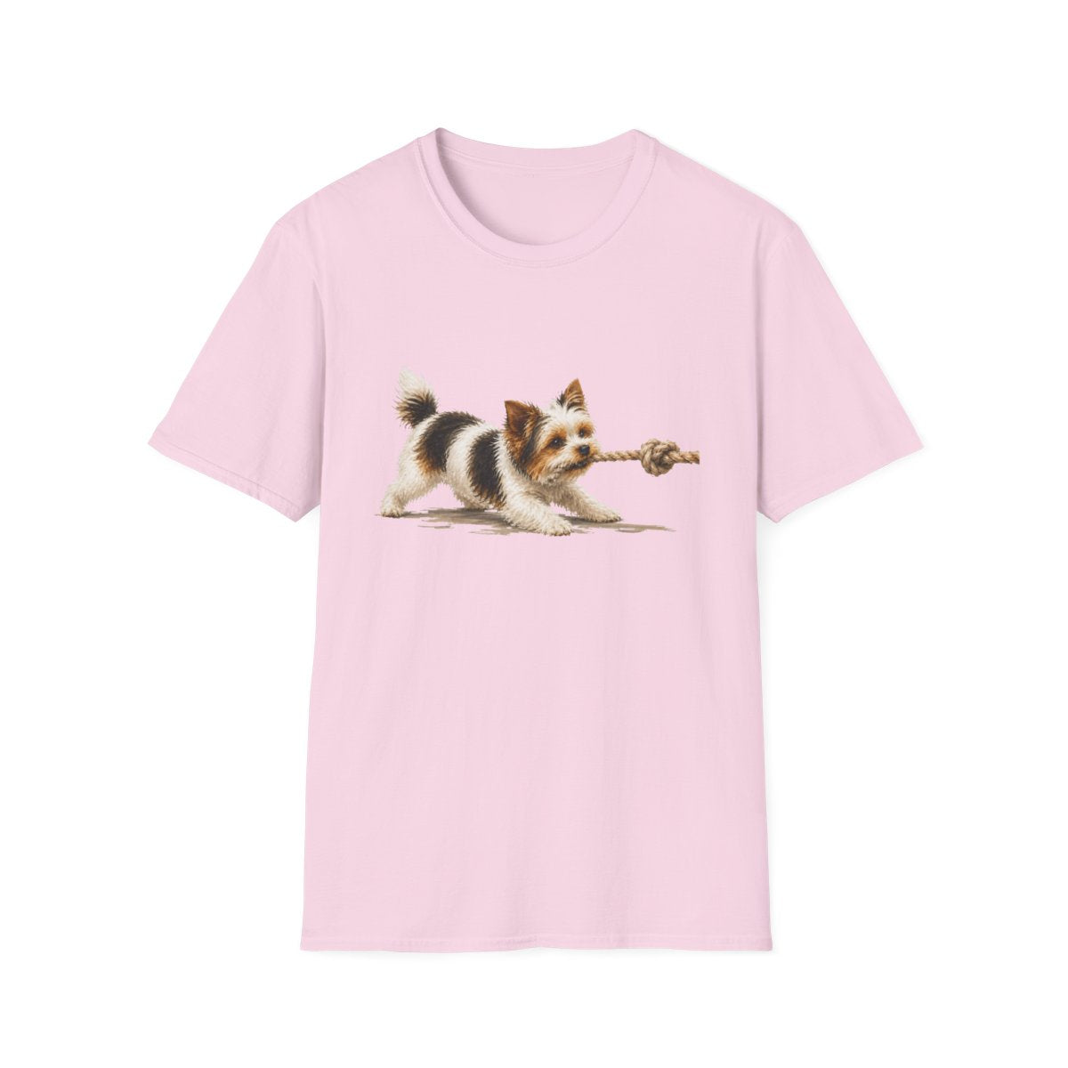 It's Mine Biewer Terrier Tee - Light Pink