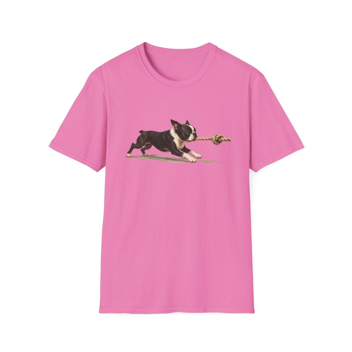 It's Mine Boston Terrier Tee - Azalea
