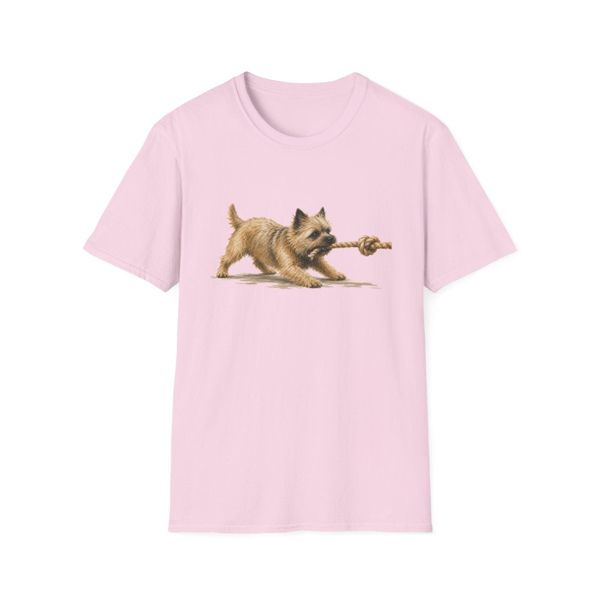 It's Mine Cairn Terrier Tee - Light Pink