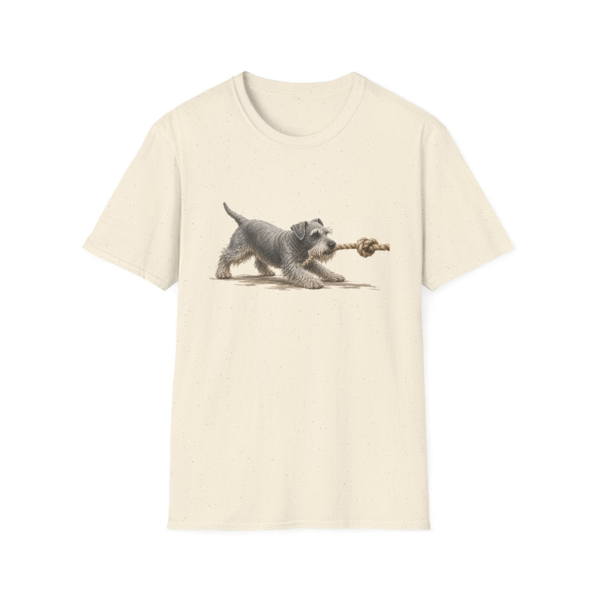 It's Mine Cesky Terrier Tee - Natural