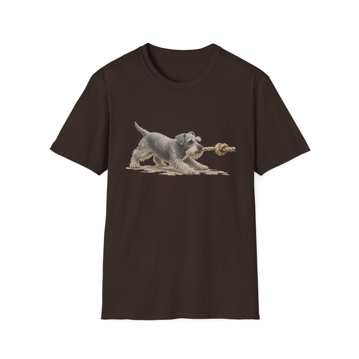 It's Mine Cesky Terrier Tee - Dark Chocolate