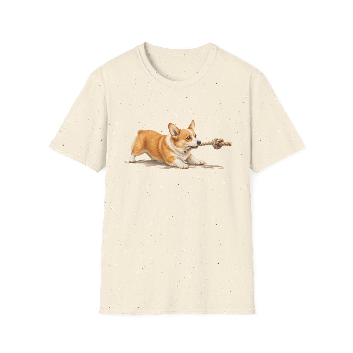 It's Mine Corgi Tee - Natural