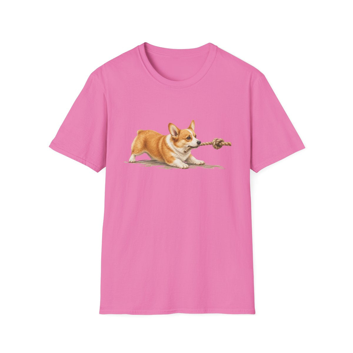It's Mine Corgi Tee - Azalea