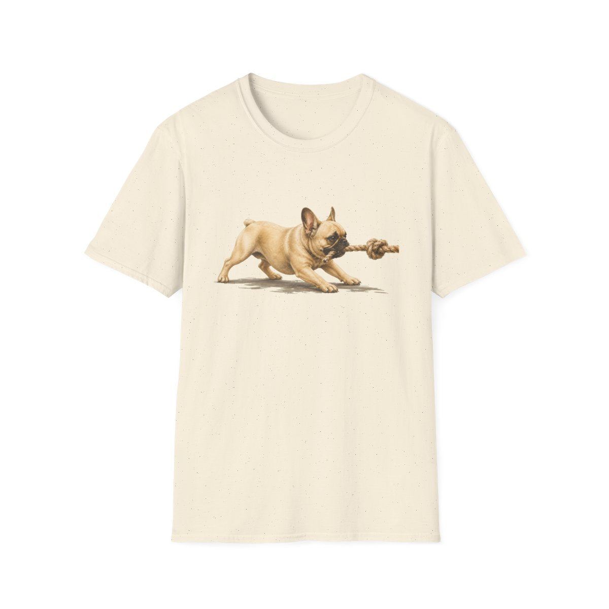 It's Mine French Bulldog Tee - Natural