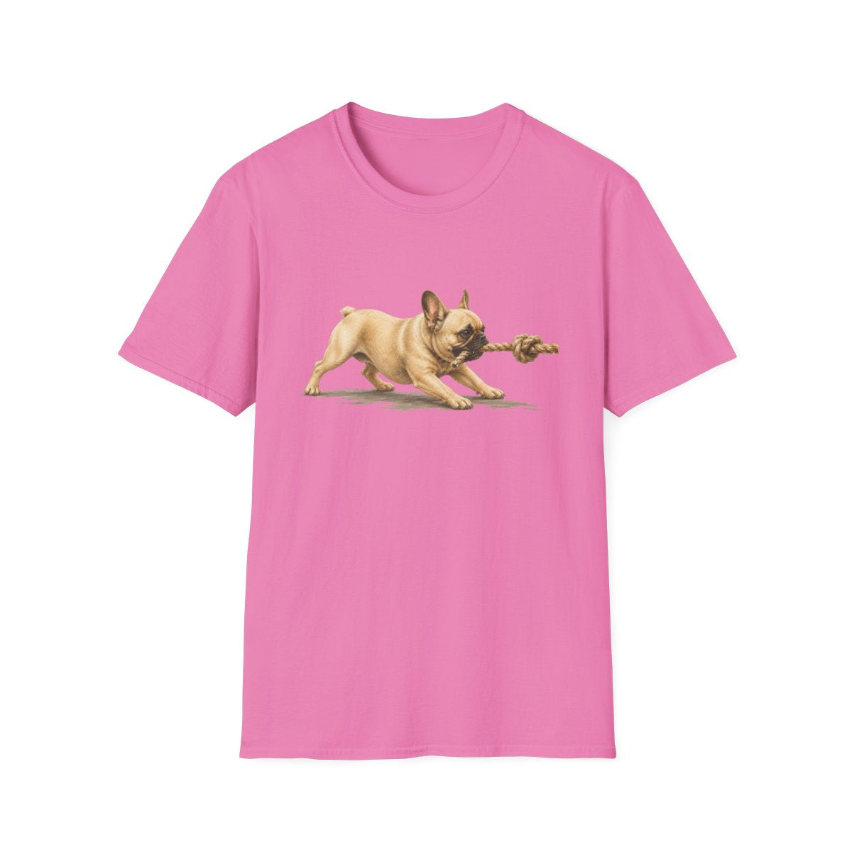 It's Mine French Bulldog Tee - Azalea