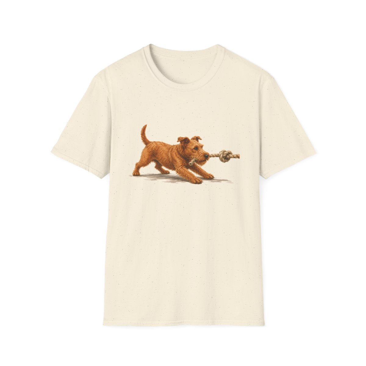 It's Mine Irish Terrier Tee - Natural